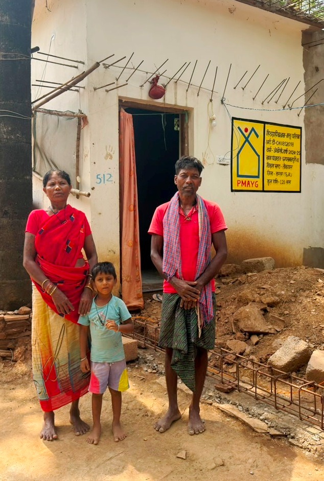 टपकती छत से पक्के आशियाने तक: प्रधानमंत्री आवास योजना ने बदली मसूराम सेठिया के परिवार की तकदीर