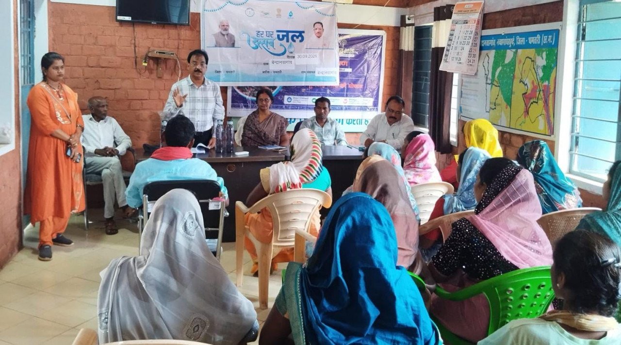 हर घर नल, हर परिवार खुशहाल: धमतरी का बेंद्रानवागांव बना ‘हर घर जल’ प्रमाणीकृत ग्राम